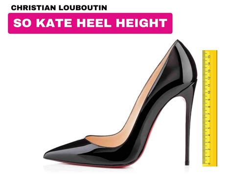 louboutin heel height.